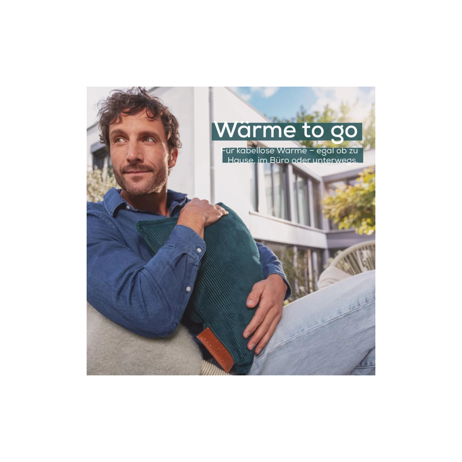 BEURER HK 77 Akku-Heizkissen celestial