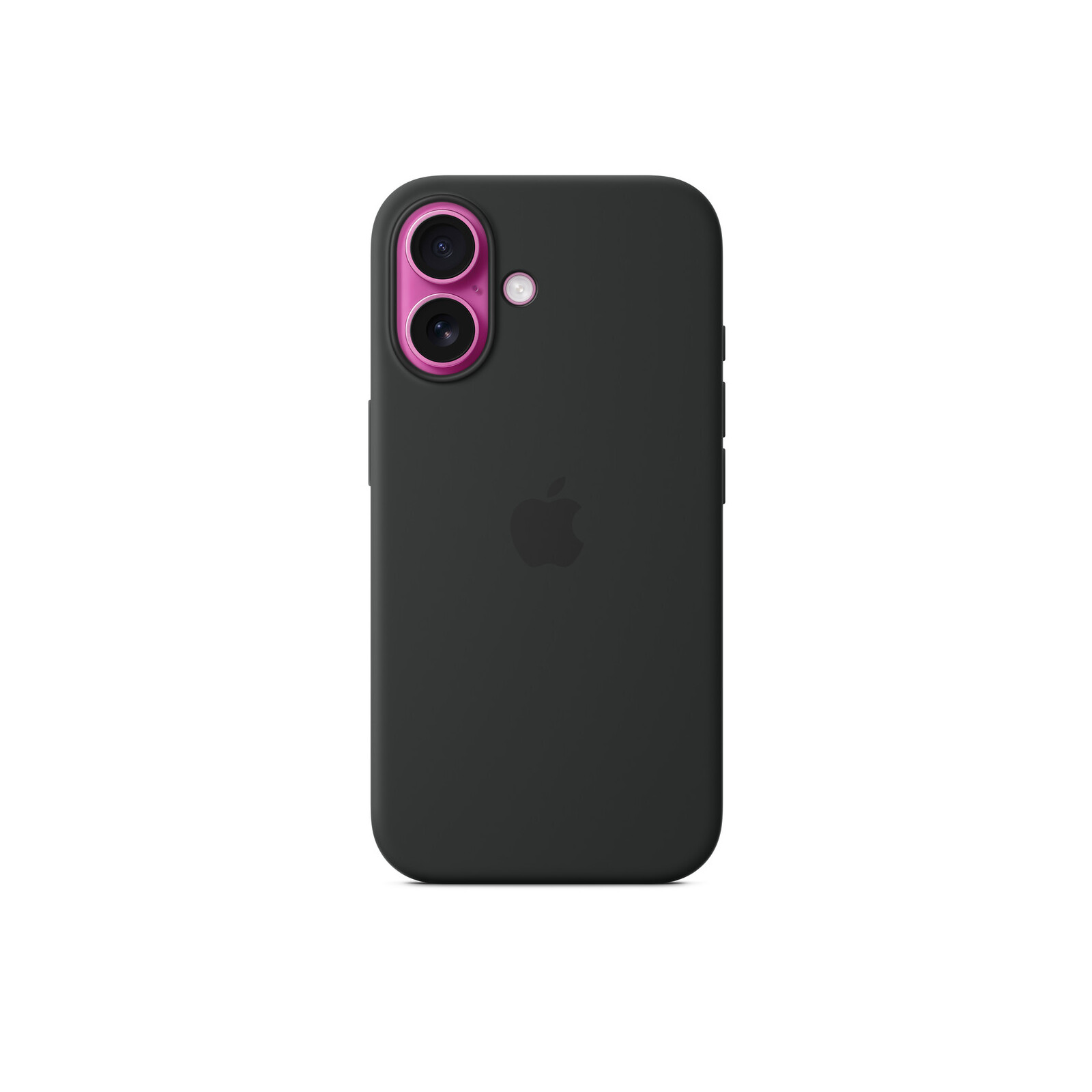 Apple iPhone 16 Silikon Case mit Magsafe black