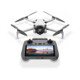 Wei&szlig;e DJI Mini4Pro Drohne mit grauer Fernsteuerung