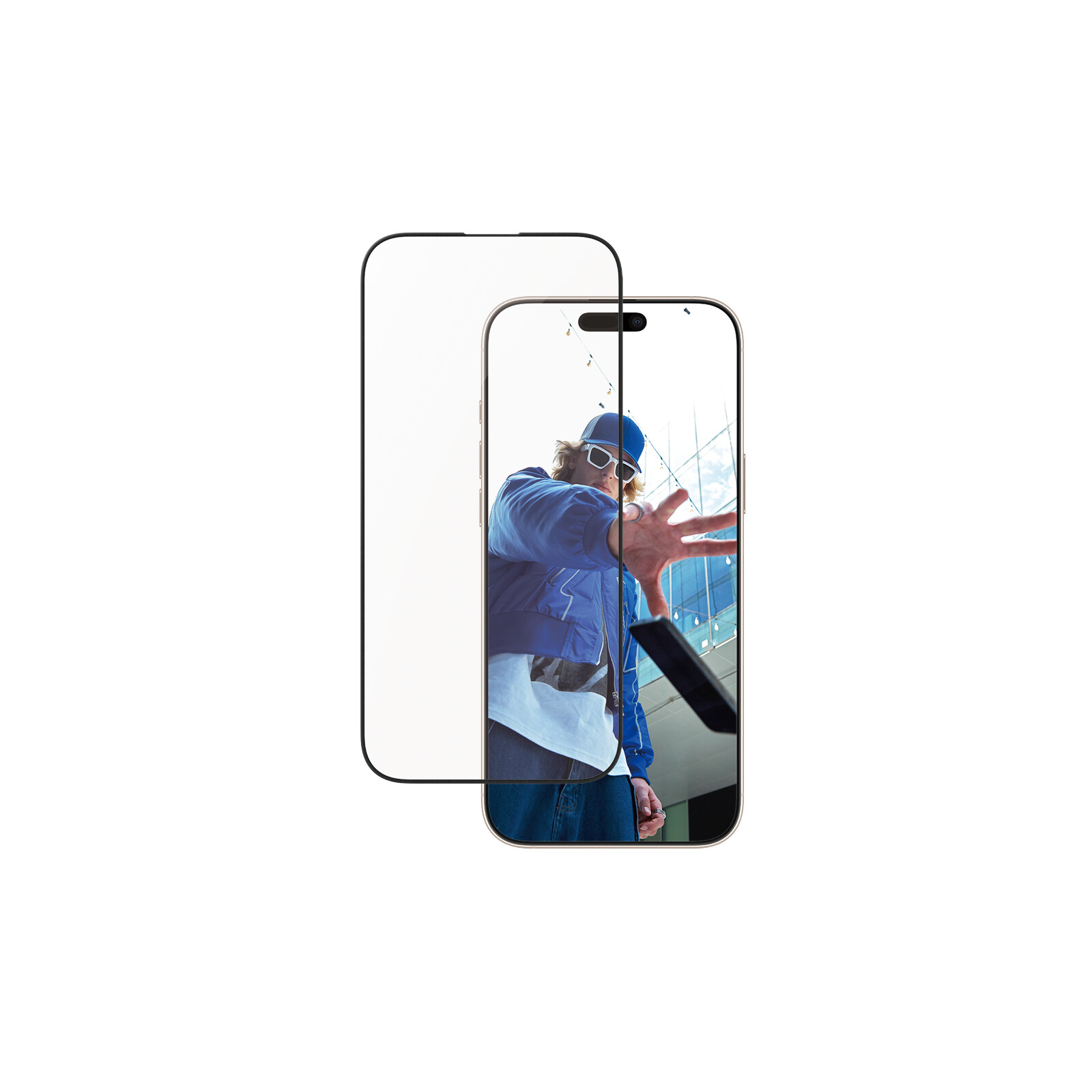 PanzerGlass Schutzglas Alu Apple iPhone 16 Pro Max