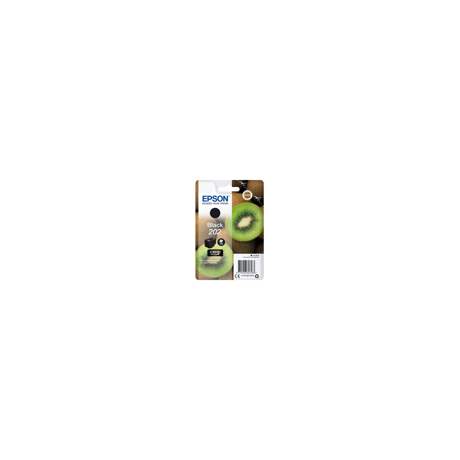 Epson 202 T02E1 Tinte Black 6,9ml