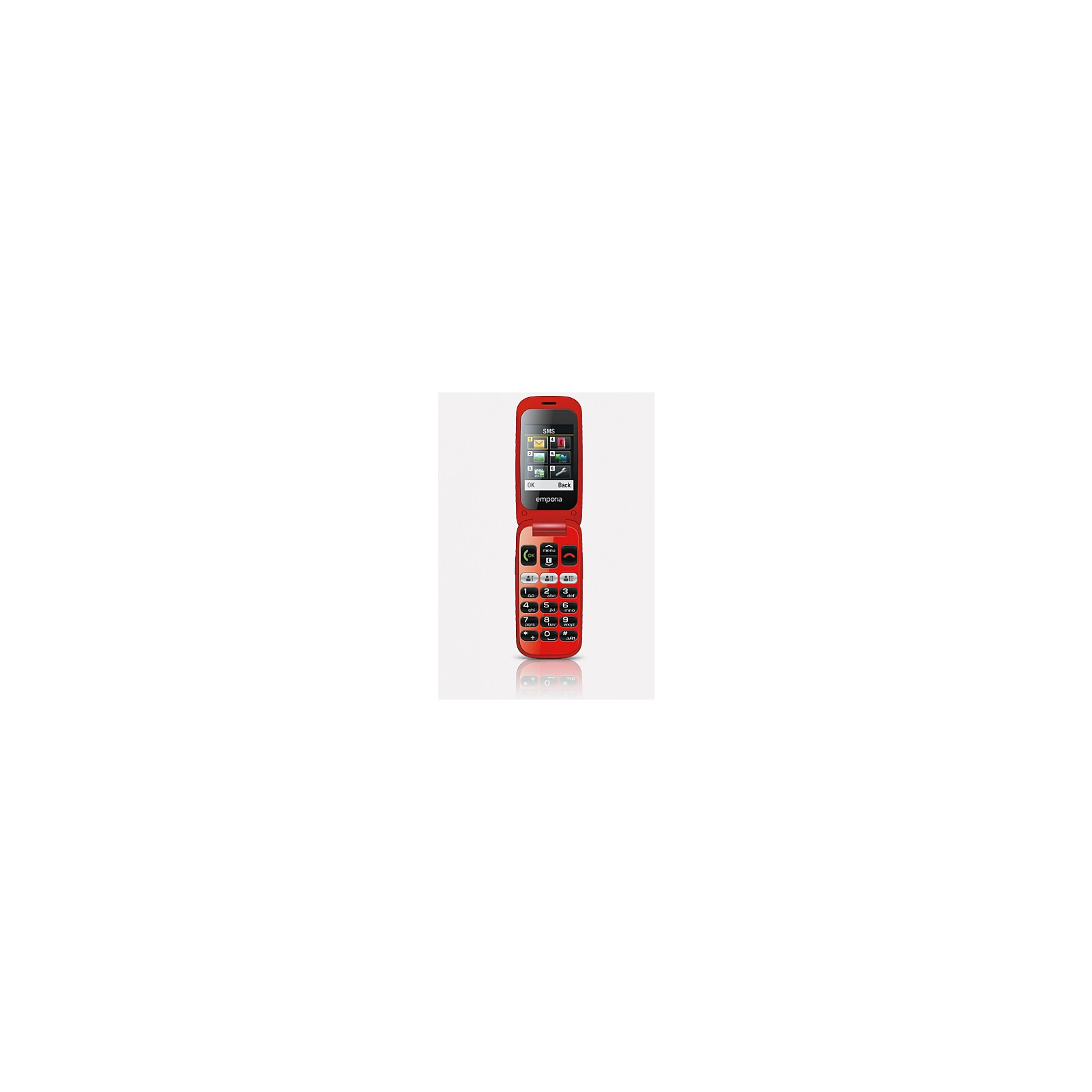 Emporia One V200 2G schwarz/rot