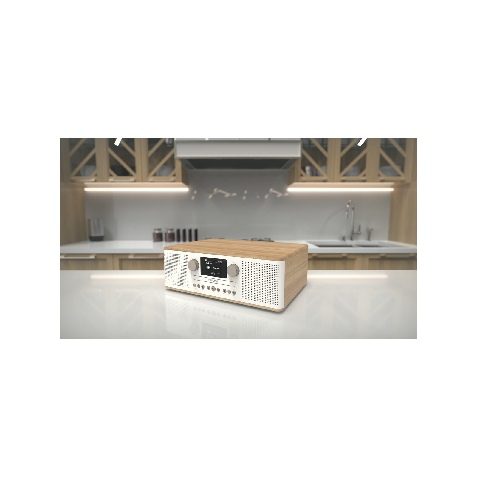 Pure Classic C-D6 EU/UK coton white/oak
