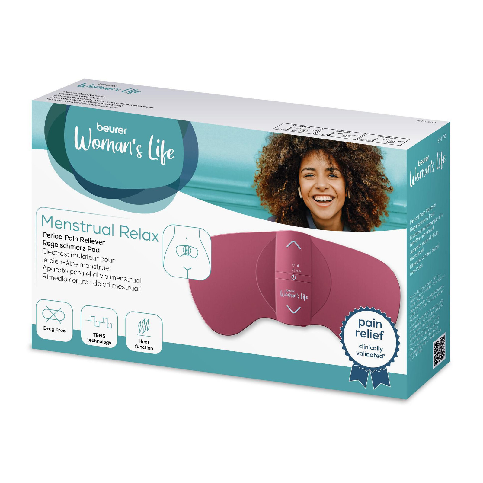 Beurer Tens Gerät EM 50 Menstrual Relax