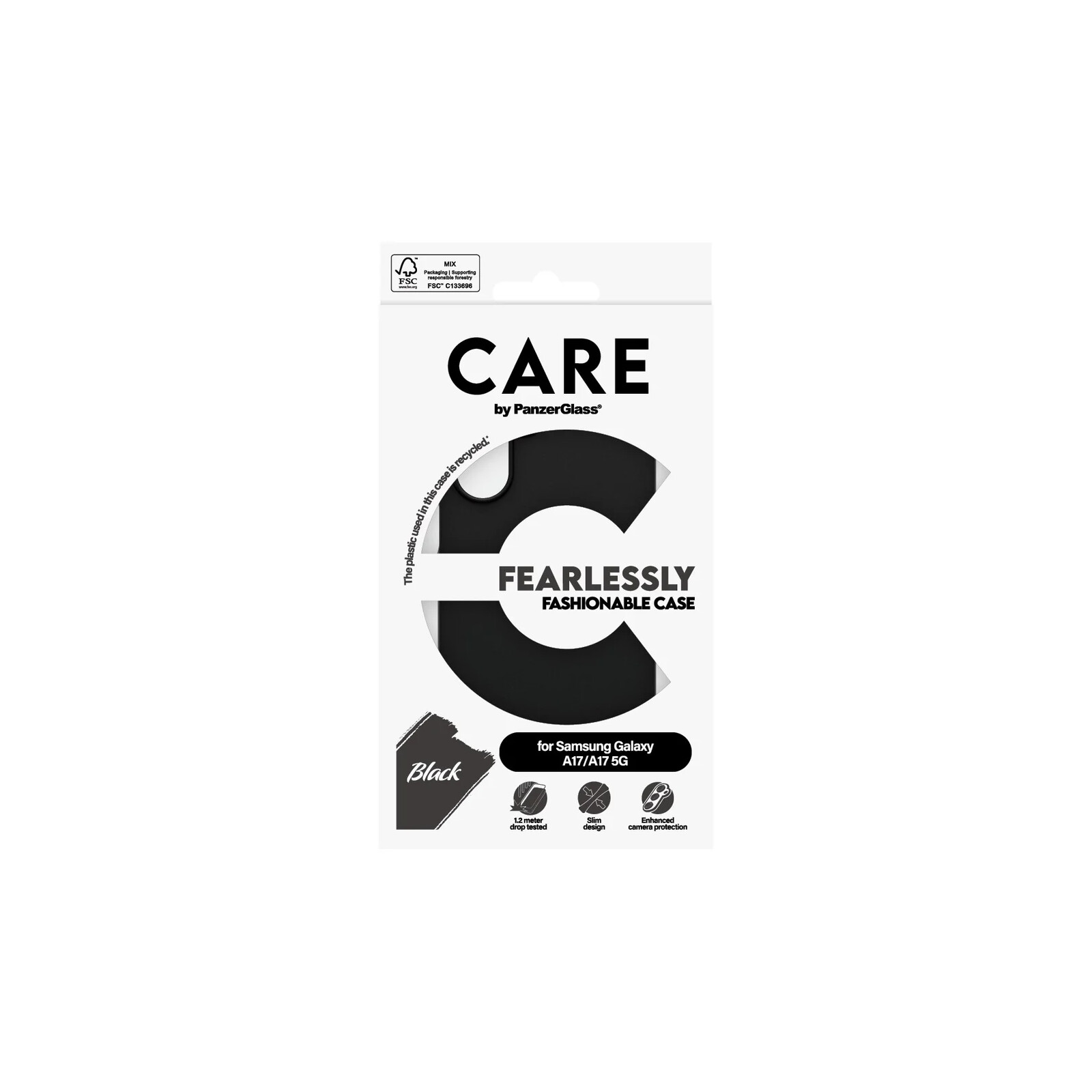 CARE Panzerglass Back Cover Samsung Galaxy A17/A17 5G Black