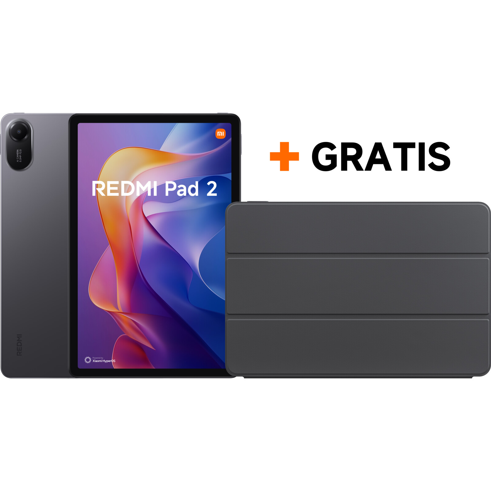 Xiaomi Pad 2 Bundle inkl. Backcover Graphit 128GB
