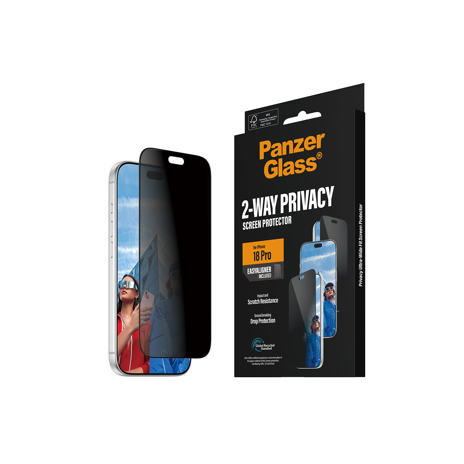 PanzerGlass Glas 2-Way Privacy Apple iPhone 2026 Pro
