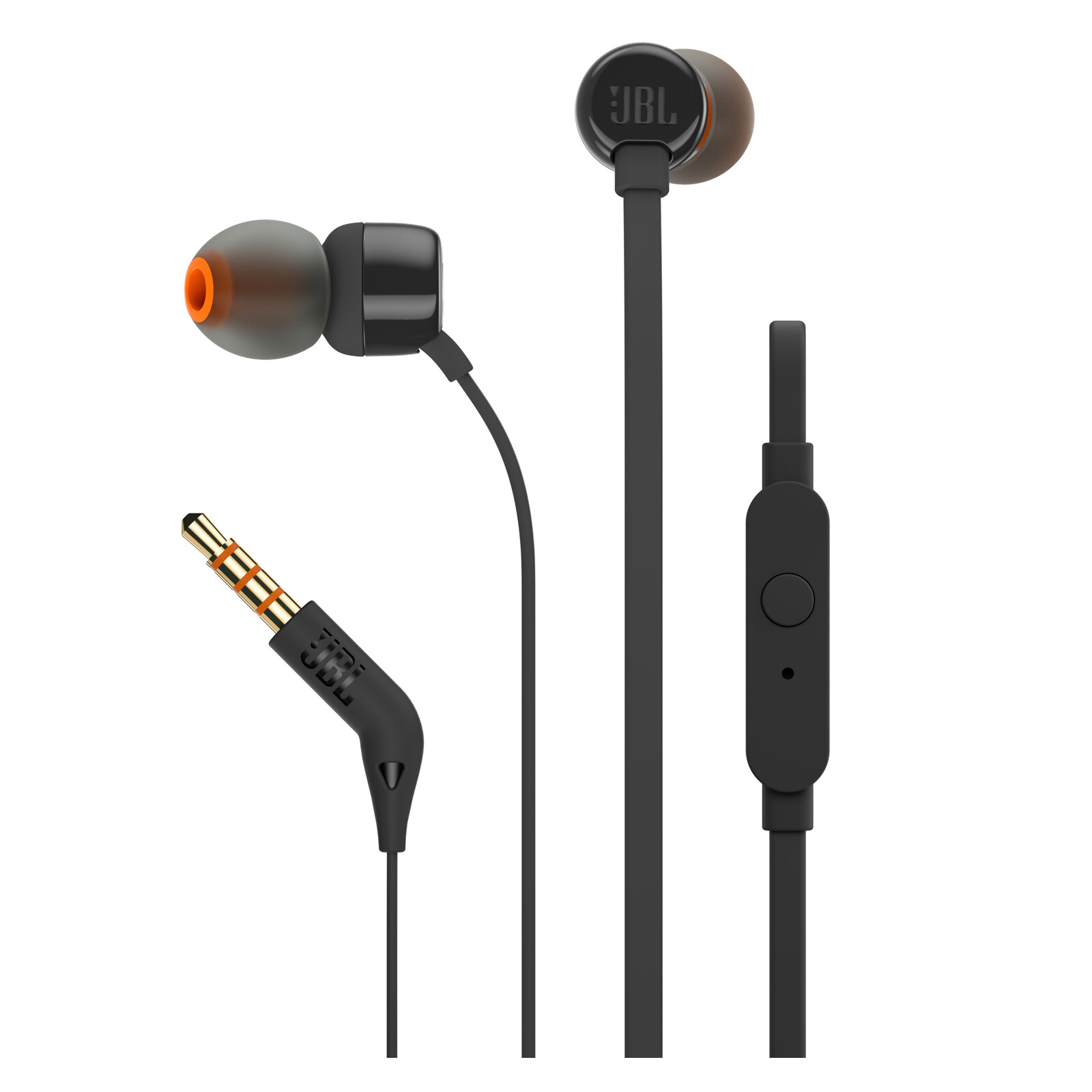 JBL T110 In-Ear Kopfh&ouml;rer Schwarz