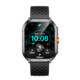 felixx Smartwatch F707GPS, Amoled 2.01, gun-metal silver