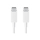 Samsung Super Fast Charging 2.0 45W Type C to C 1,8m Wei&szlig;