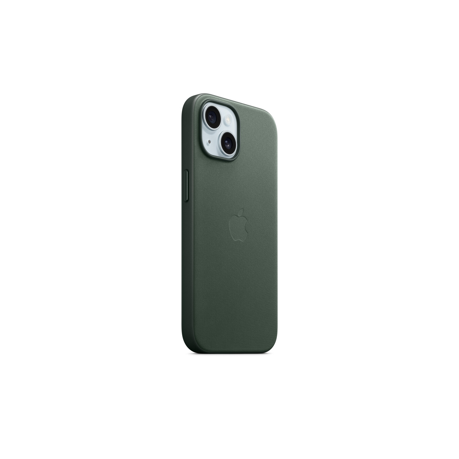Apple iPhone 15 FineWoven Case mit MagSafe evergreen