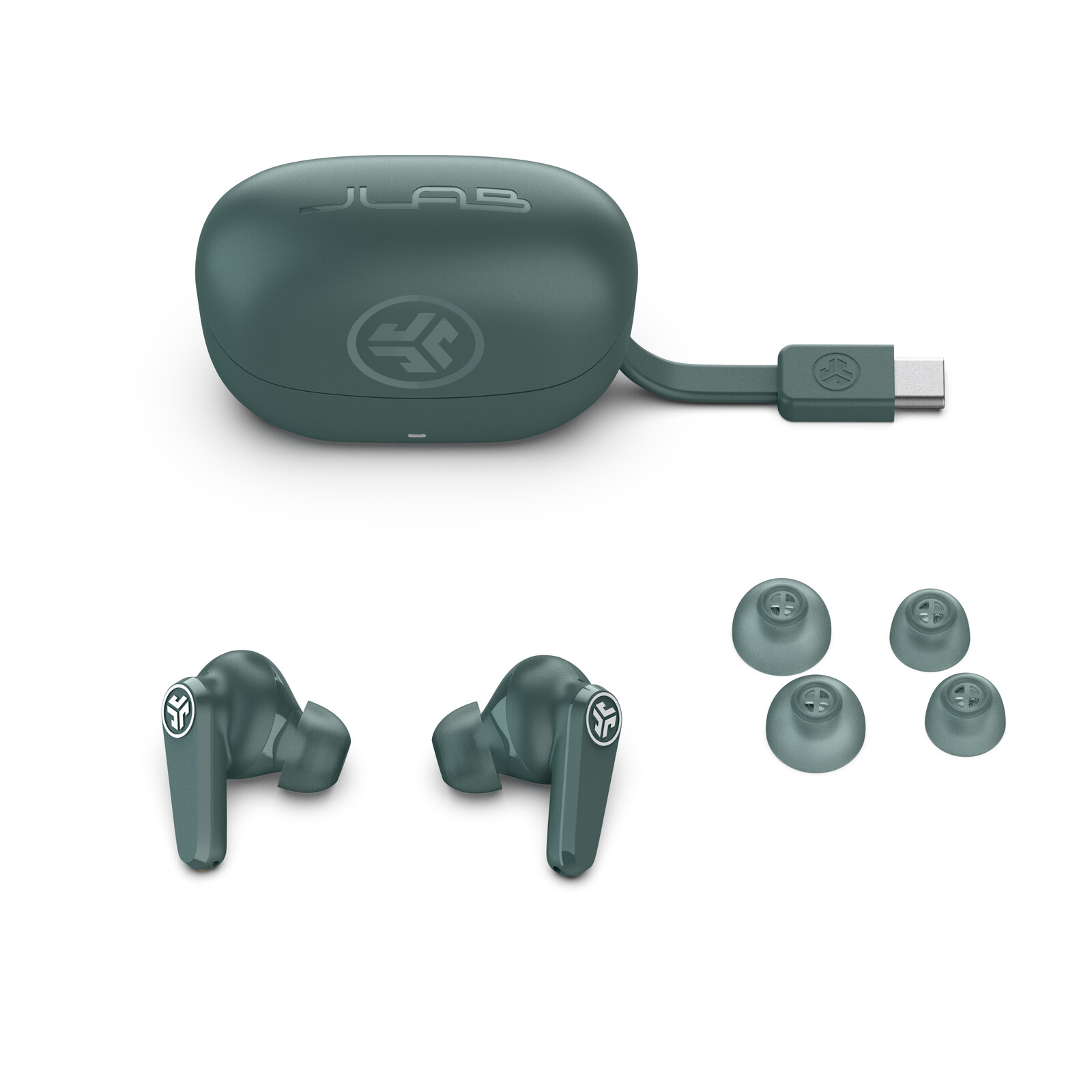 JLAB Go Pods ANC TWS Headphones sage
