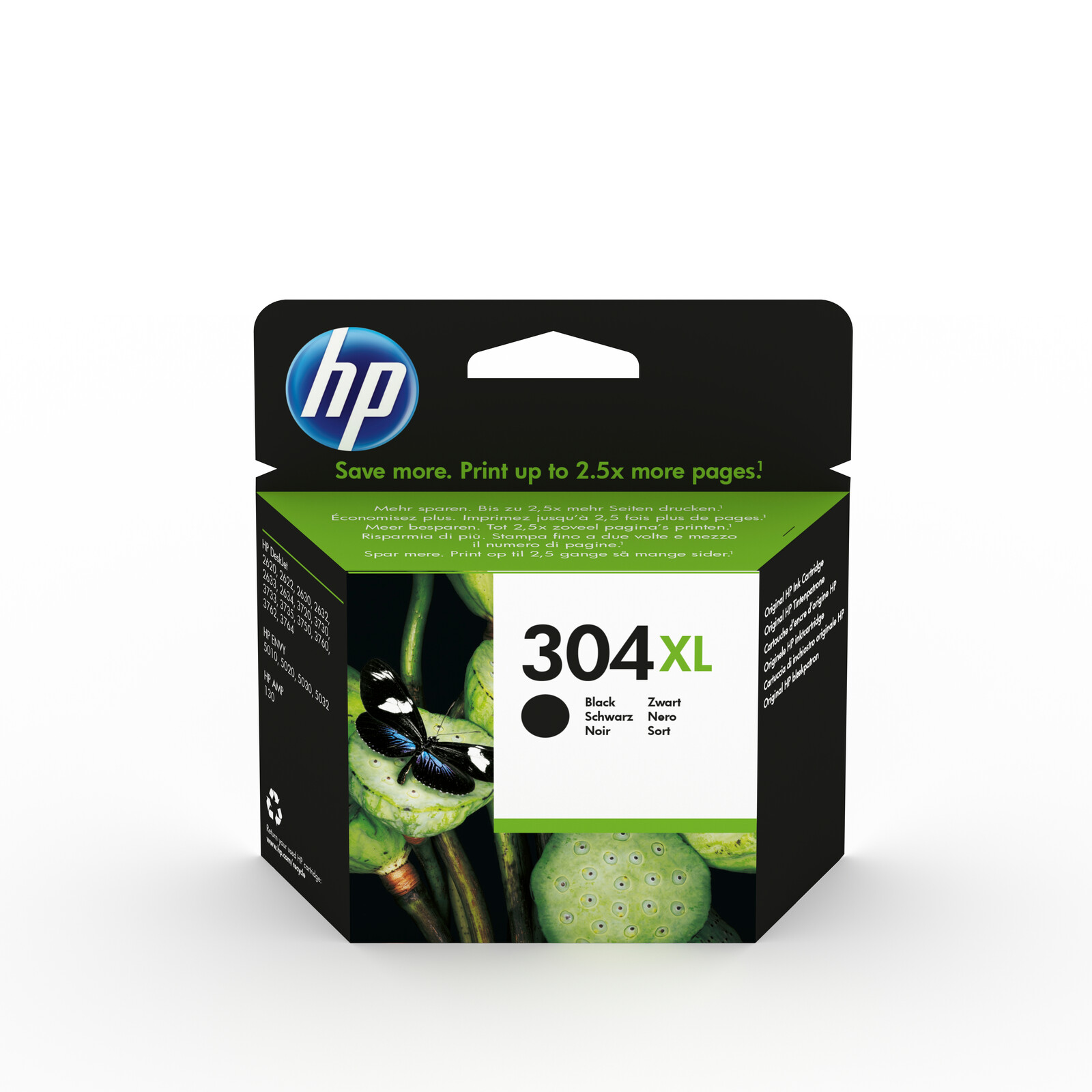 HP 304XL Tinte black