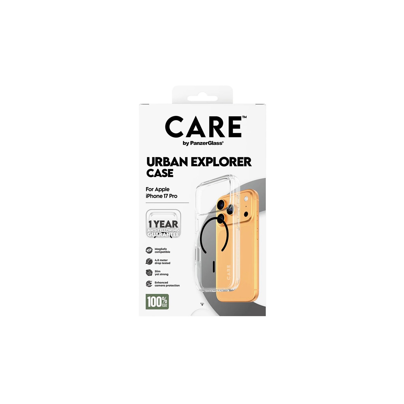 PanzerGlass CARE Flagship Case Clear Apple iPhone 17 Pro