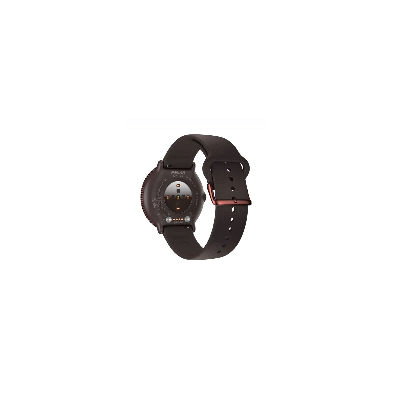 Polar Ignite 3 Titan bronze mit Lederarmband