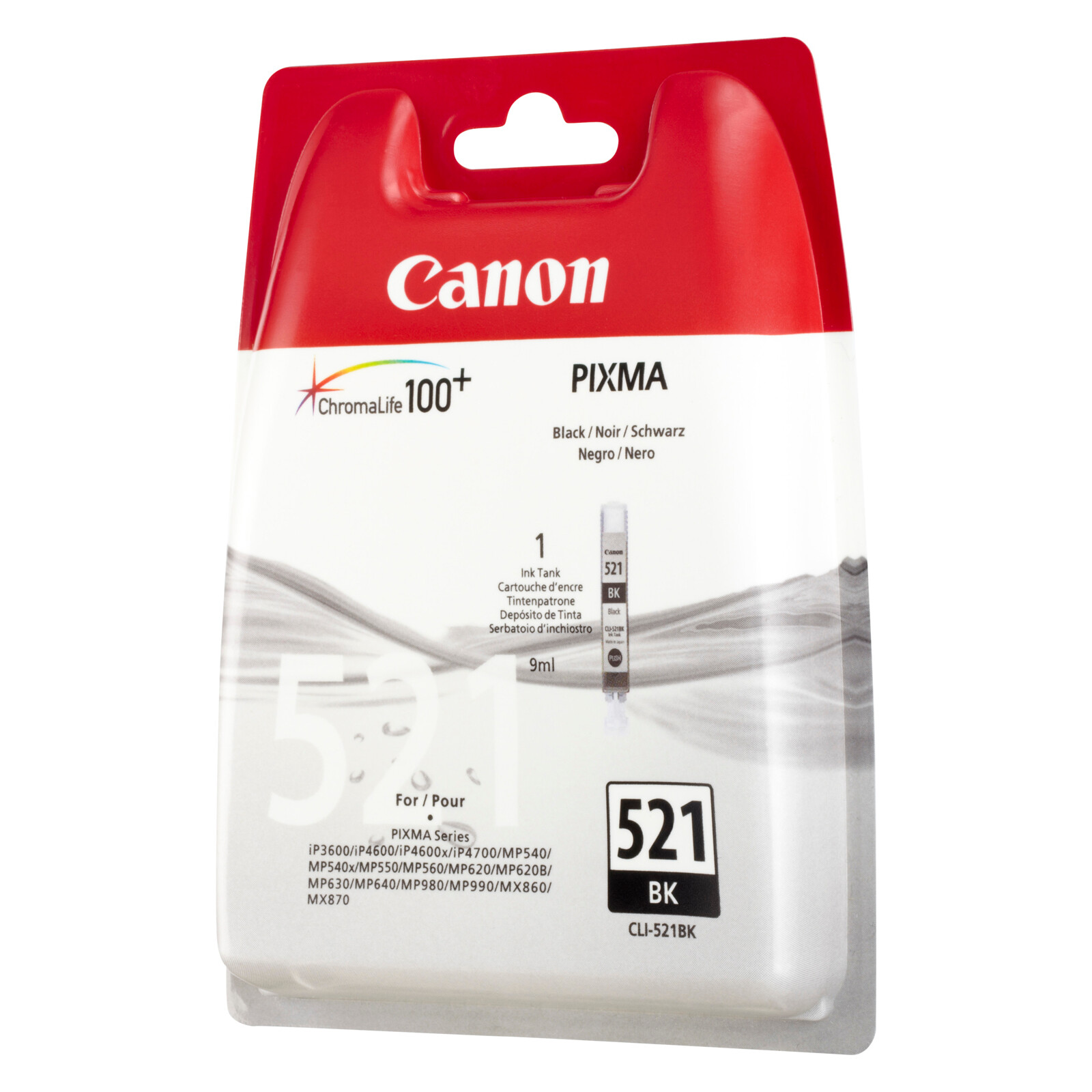 Canon CLI-521 Tinte black 9ml
