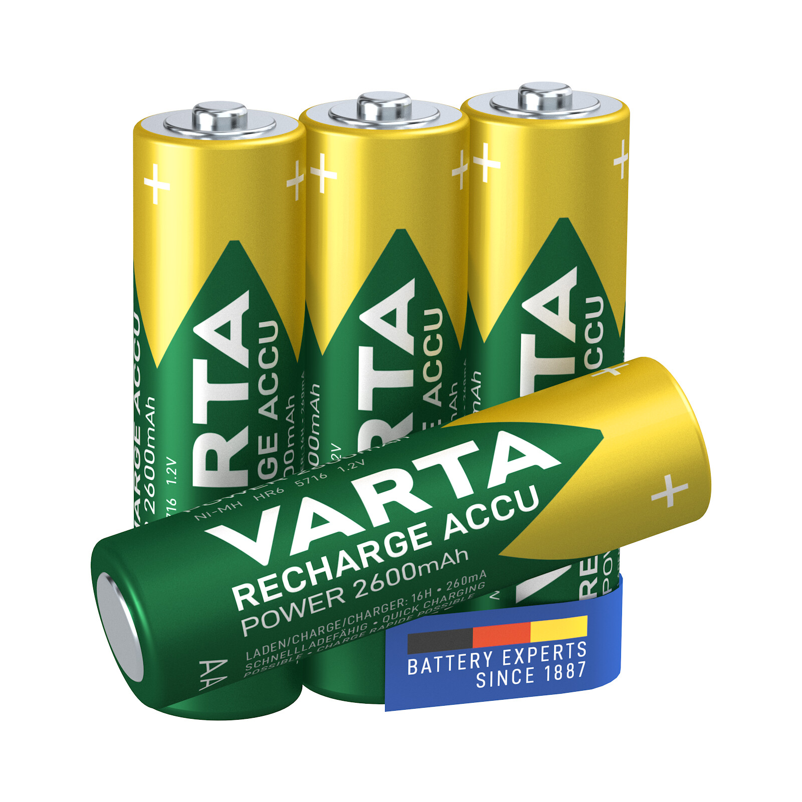 Varta 5716 AA Recharge Accu Power 2600mAh 4er