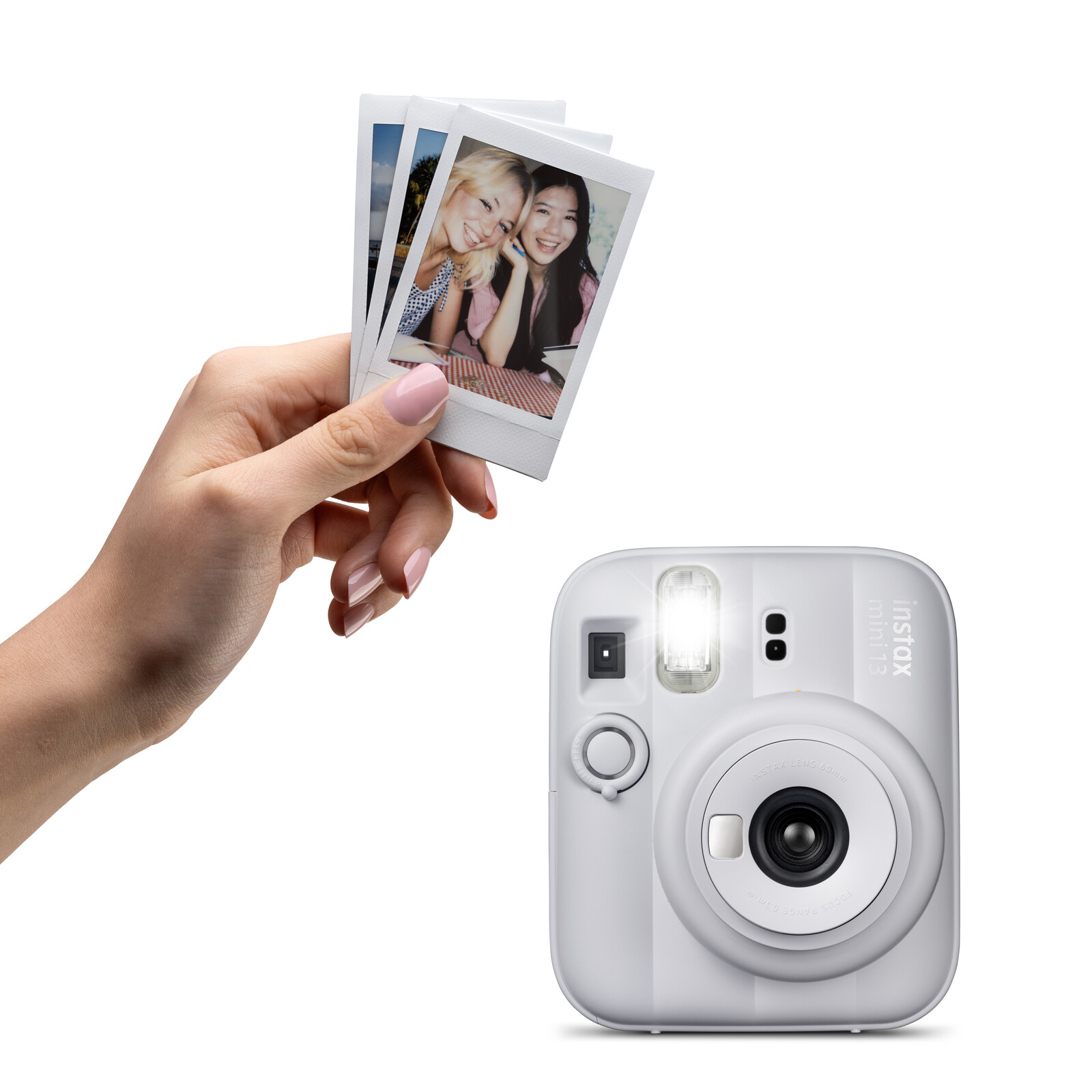 Fujifilm instax mini 13 Clay White