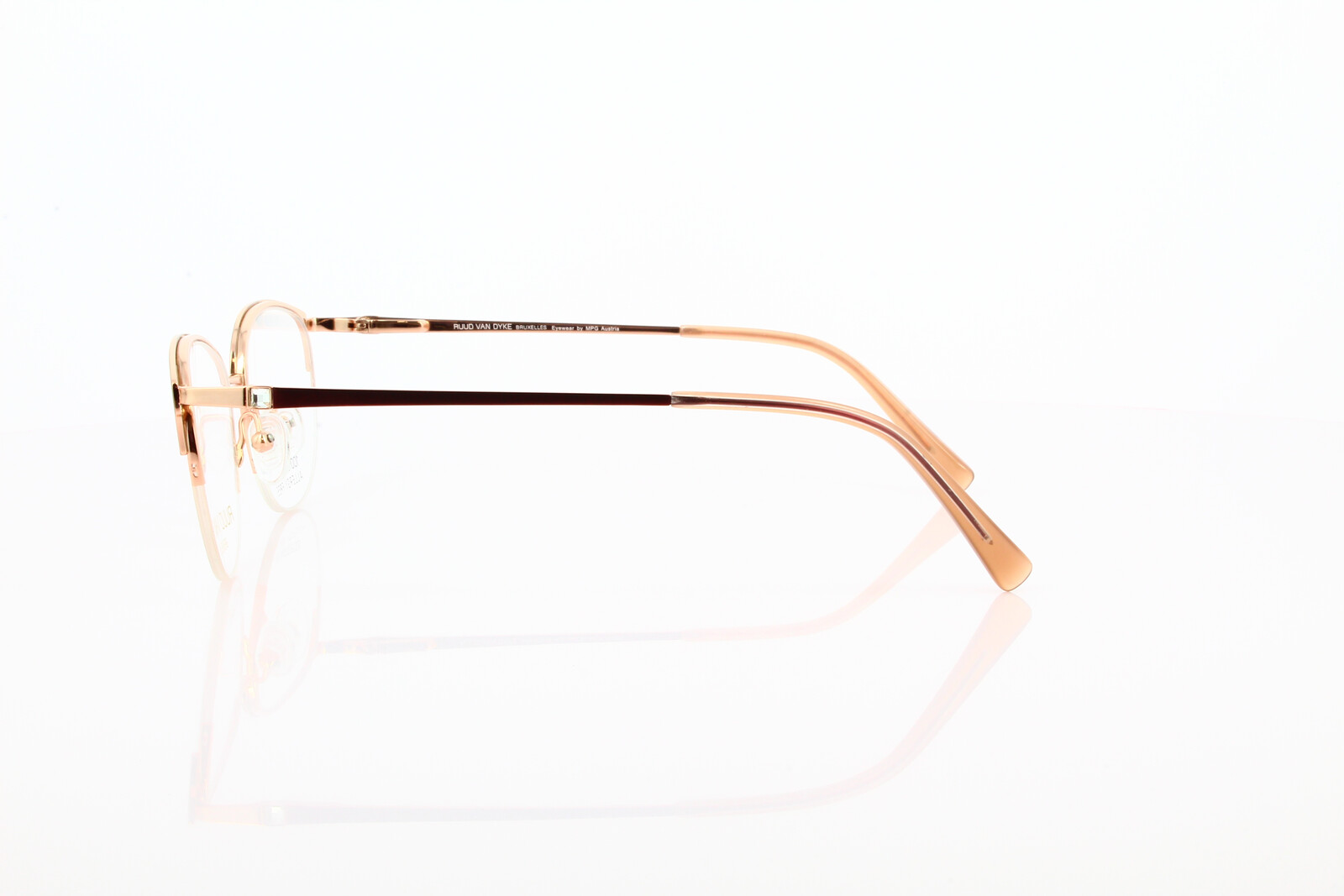 Ruud van Dyke 1151T-3H Damenbrille Halbrand