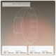 Polar Loop Oberarmband Grey L-XL