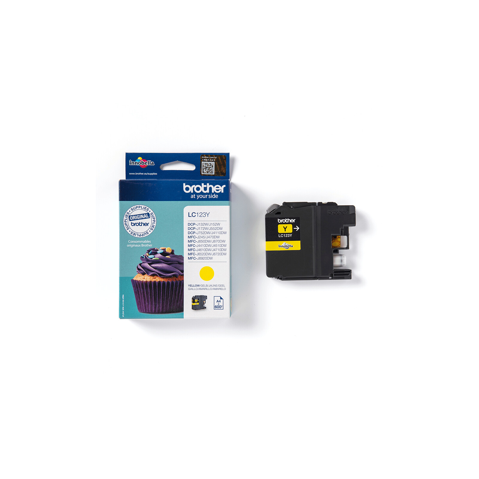 Brother LC-123 Tinte yellow