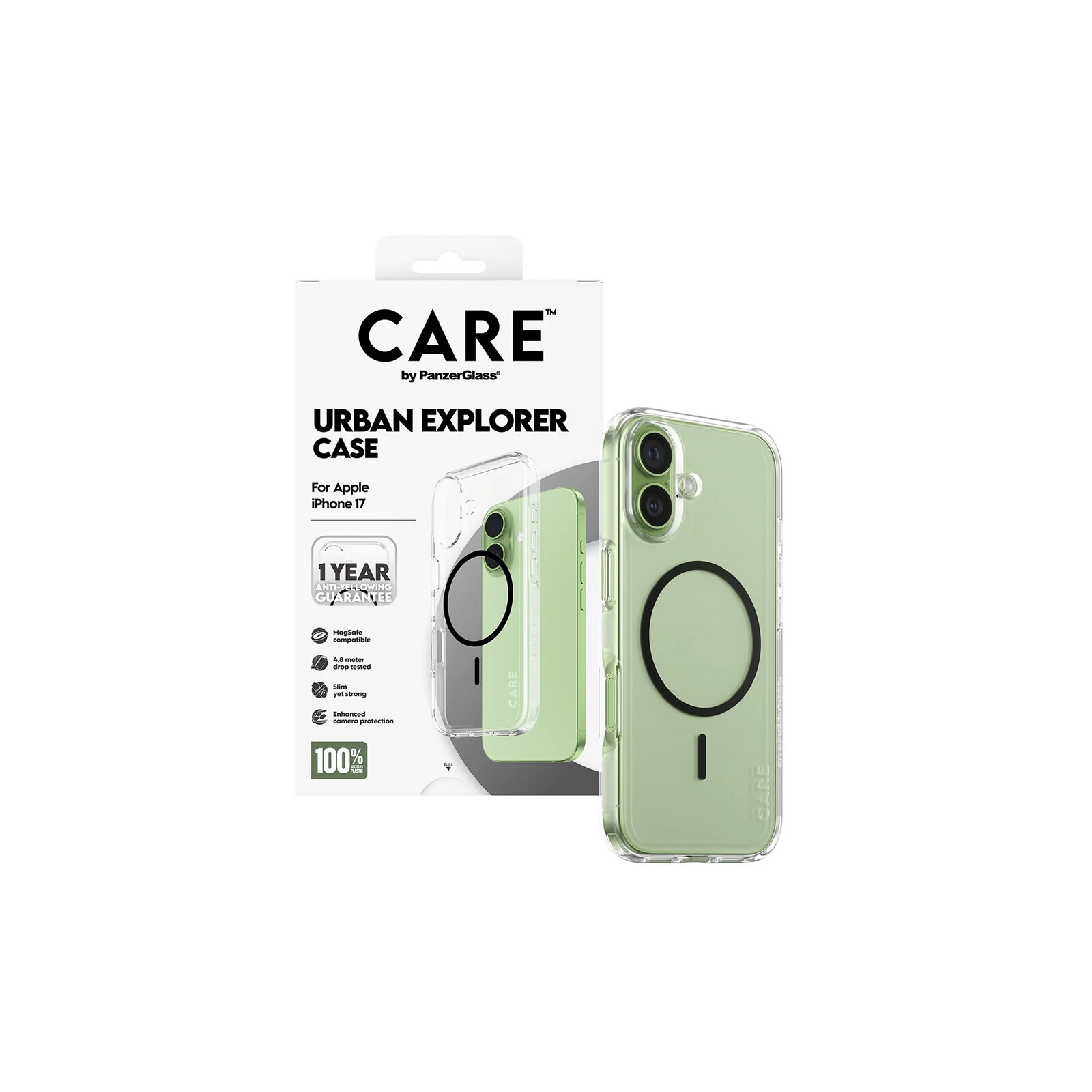PanzerGlass CARE Flagship Case Clear Apple iPhone 17