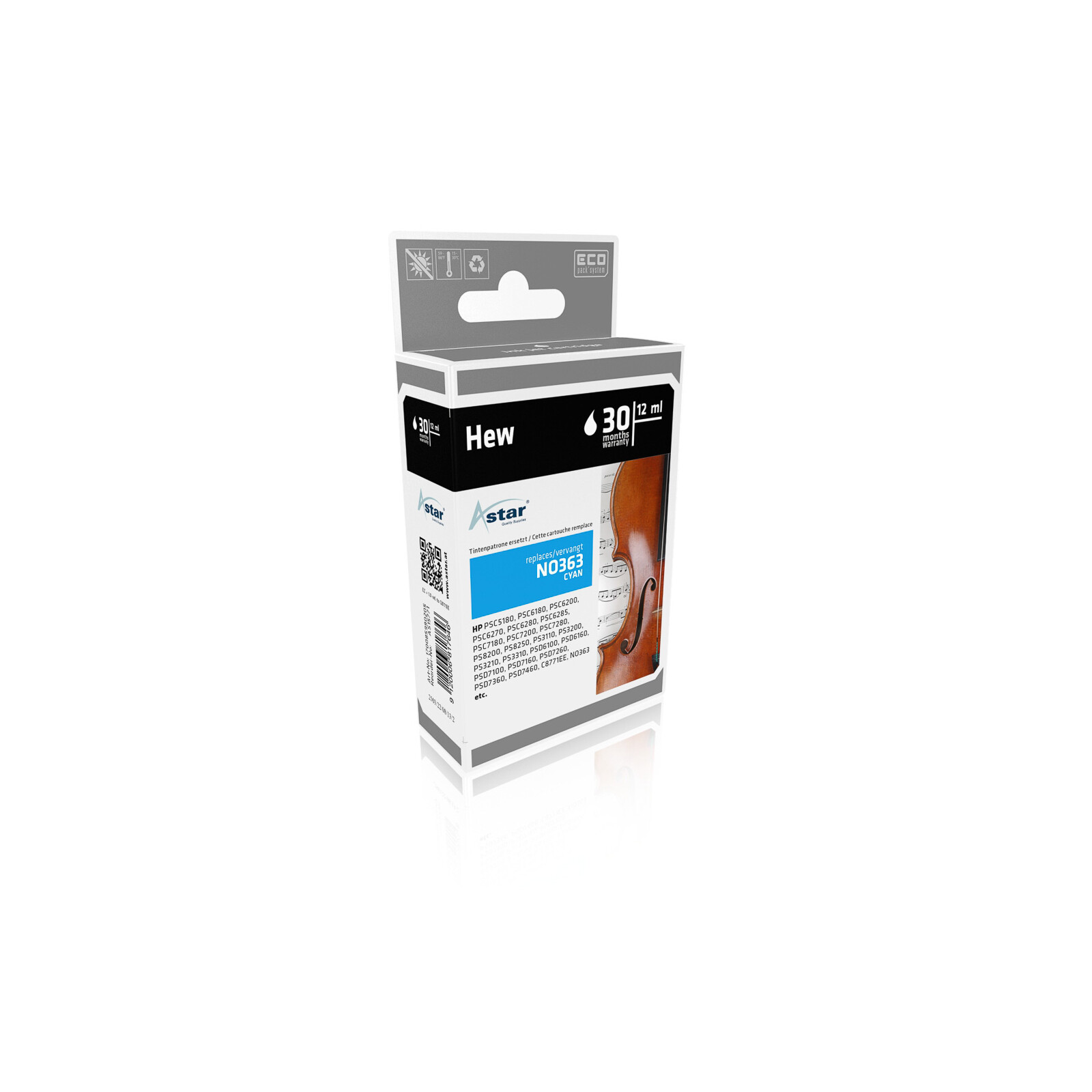 Astar HP 363 cyan 12ml