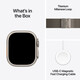 Apple Watch Ultra 3 LTE 49mm Natural Titan Case + Milanaise Loop M
