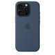  Apple iPhone 16 Pro Silikon Case mit Magsafe denim 