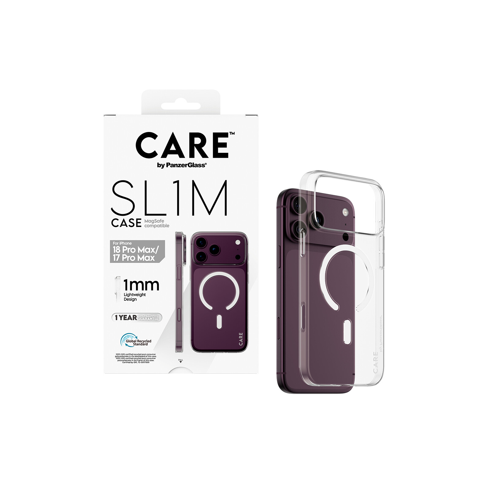Care Back Cover SL1M mit MagSafe Apple iPhone 2026 Pro Max/ 17 Pro Max
