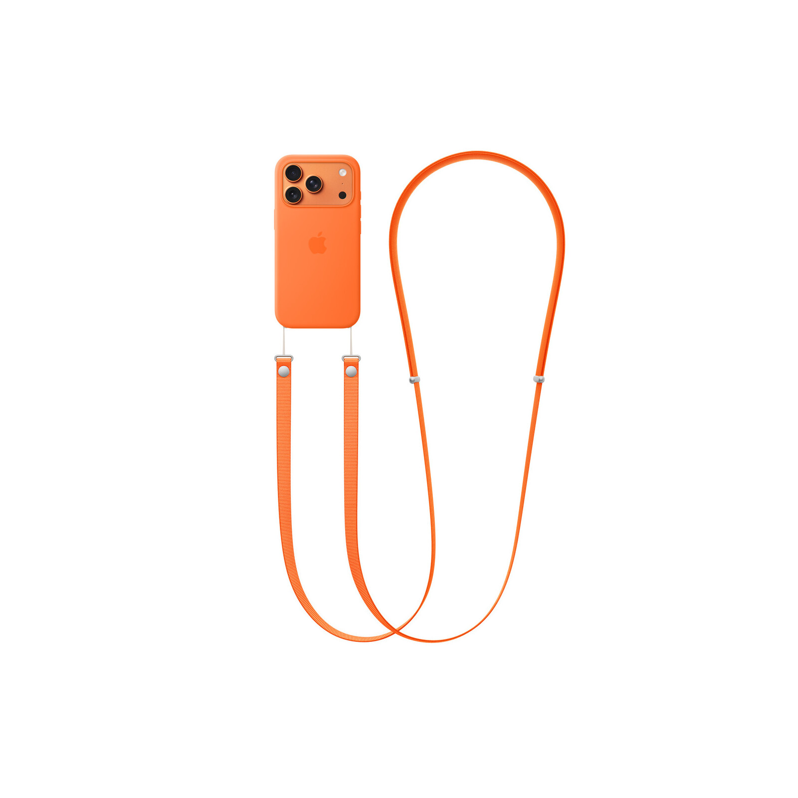 Apple iPhone Crossbody Strap Orange