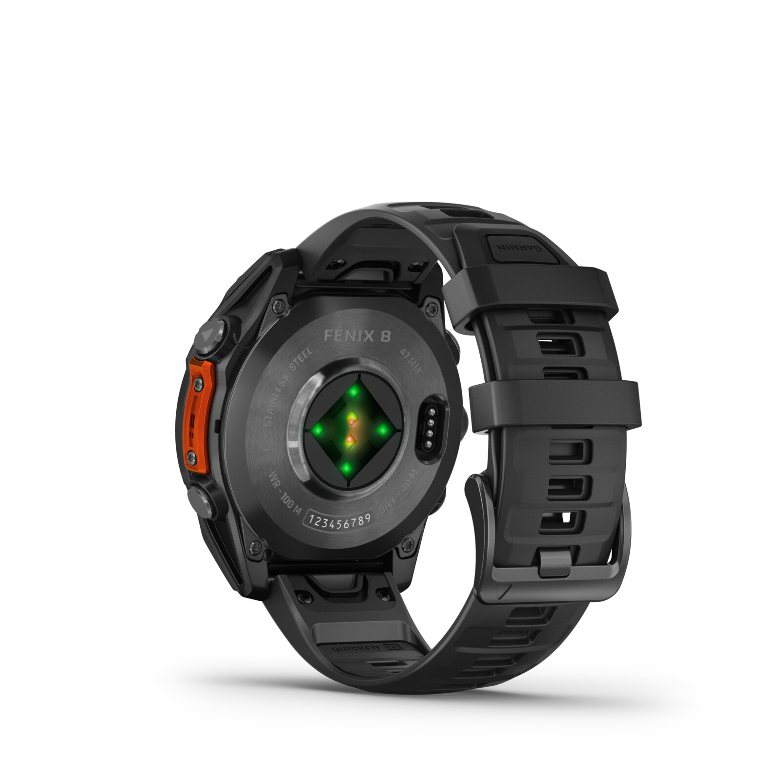 Garmin Fenix 8 47mm schwarz/schiefergrau