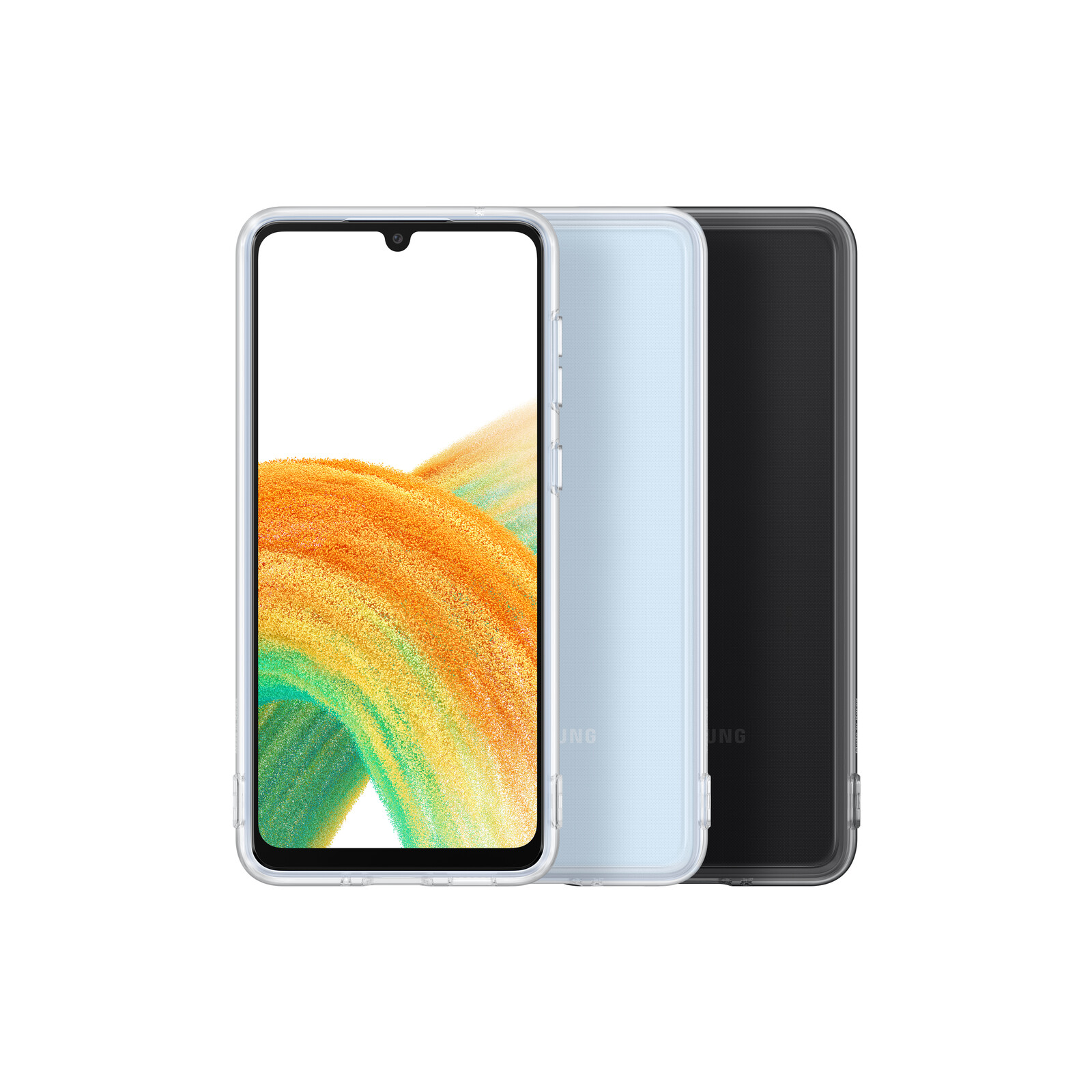 Samsung Original Back Soft Clear Galaxy A33 5G black