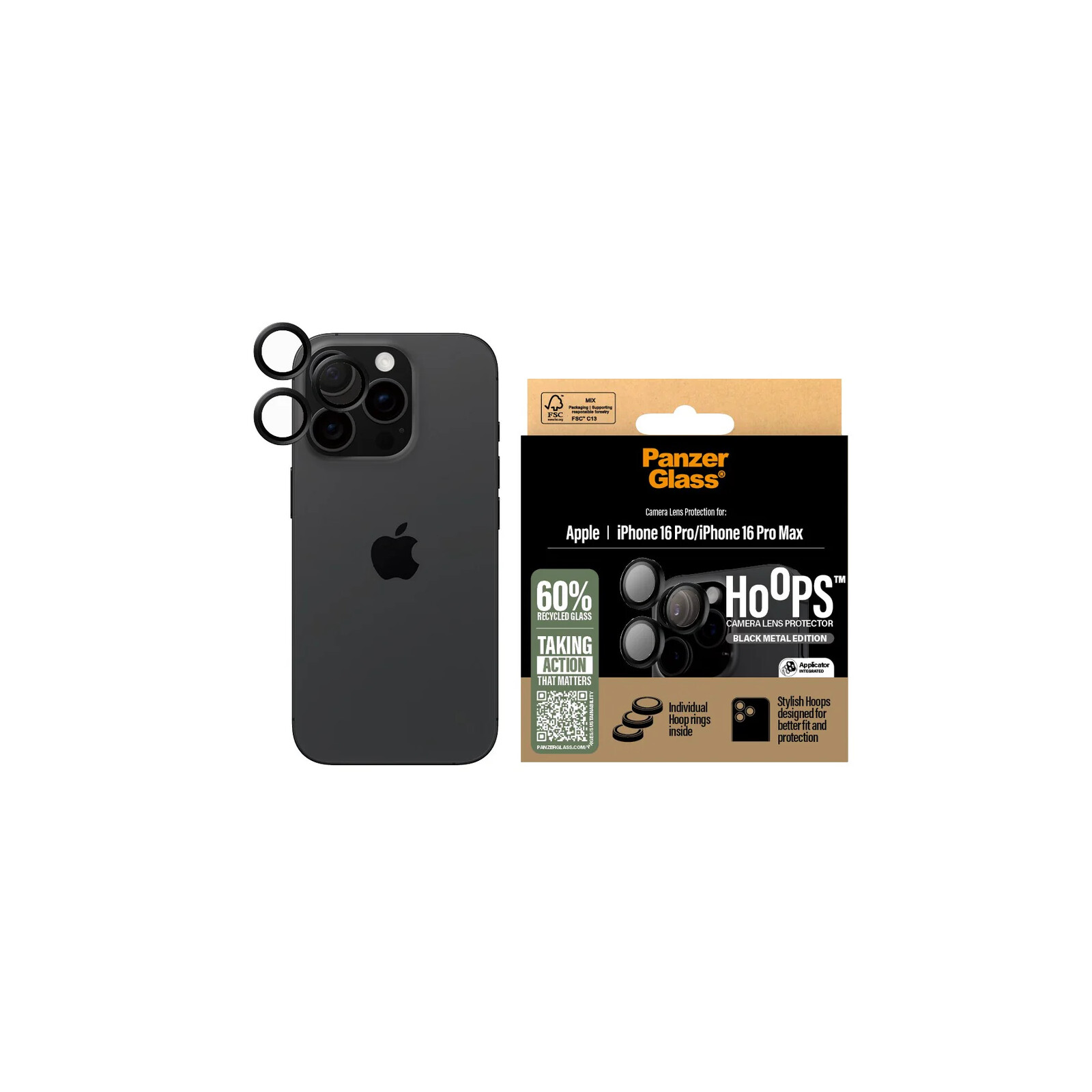 Panzerglass Camera Protection Apple iPhone 16 Pro/Pro Max