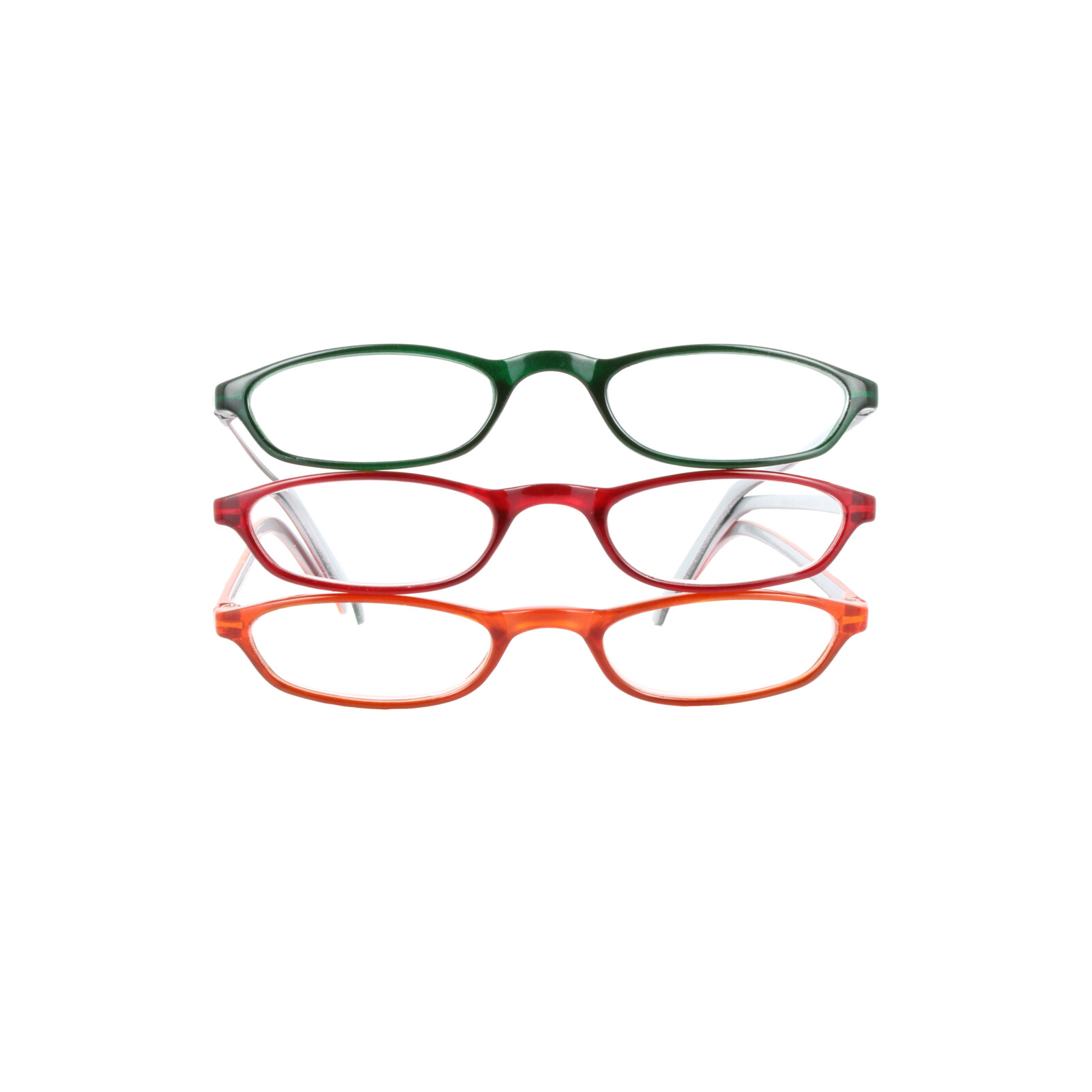 Fertiglesebrille Dreierset Bunt +1.00