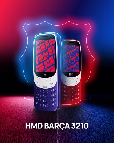 HMD 3210 FCB Edition DS 4G rot
