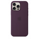 Apple iPhone 16 Pro Max Silikon Case mit Magsafe plum 