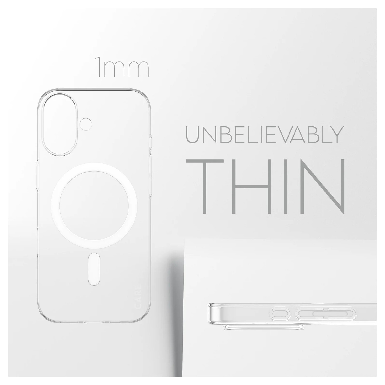 PanzerGlass CARE SL1M Case m.MagSafe iPhone 17 Clear
