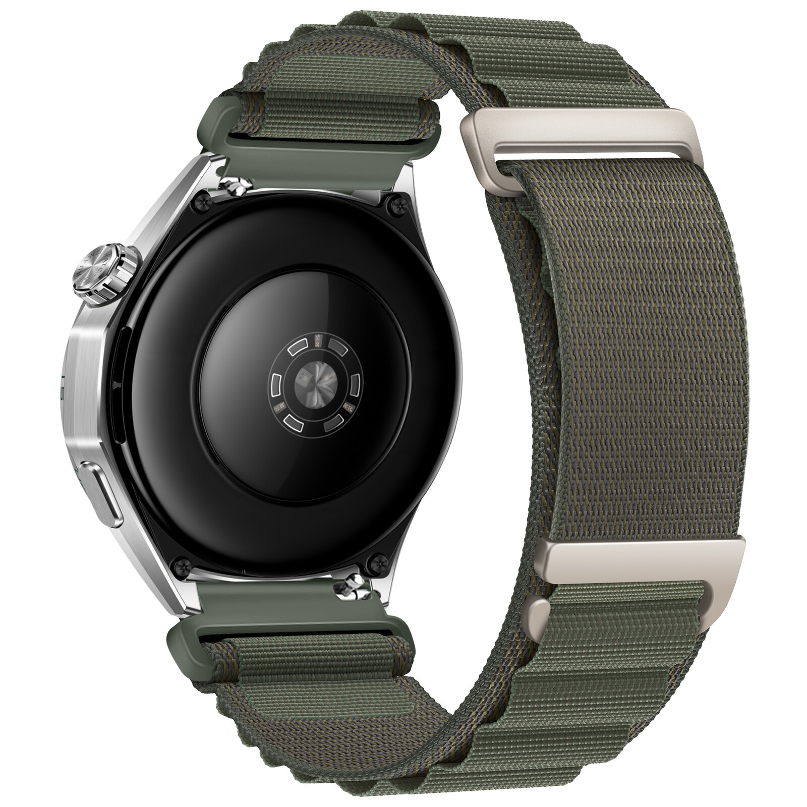 Felixx Smartwatcharmband Nylon Dark Oliv Green-Universal 22mm
