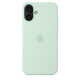 Apple iPhone 16 Plus Silikon Case mit MagSafe aquamarin