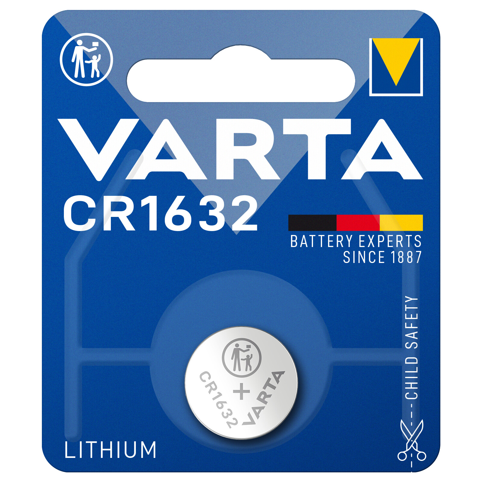 Varta CR1632 Lithium Coin 3V
