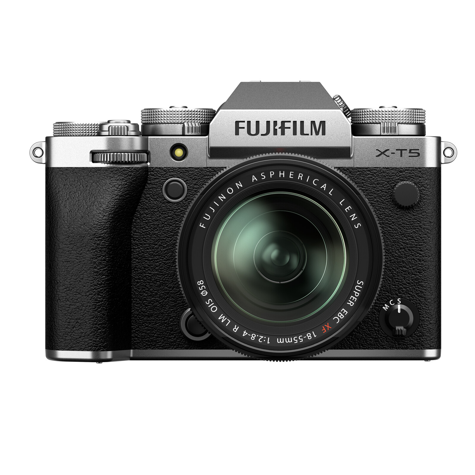 FUJIFILM X-T5 silber + XF 18-55/2.8-4,0 R LM OIS