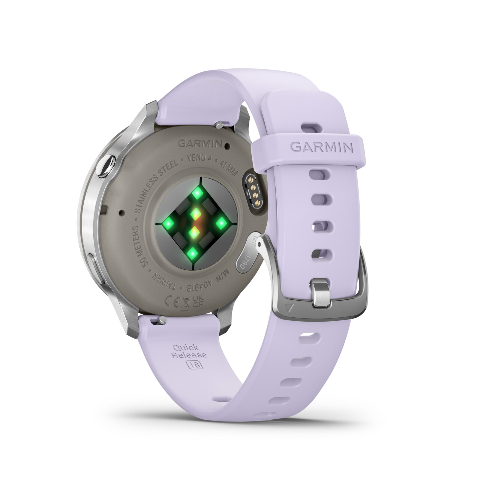 Garmin Venu 4 41mm Grau/Silber Lavendel
