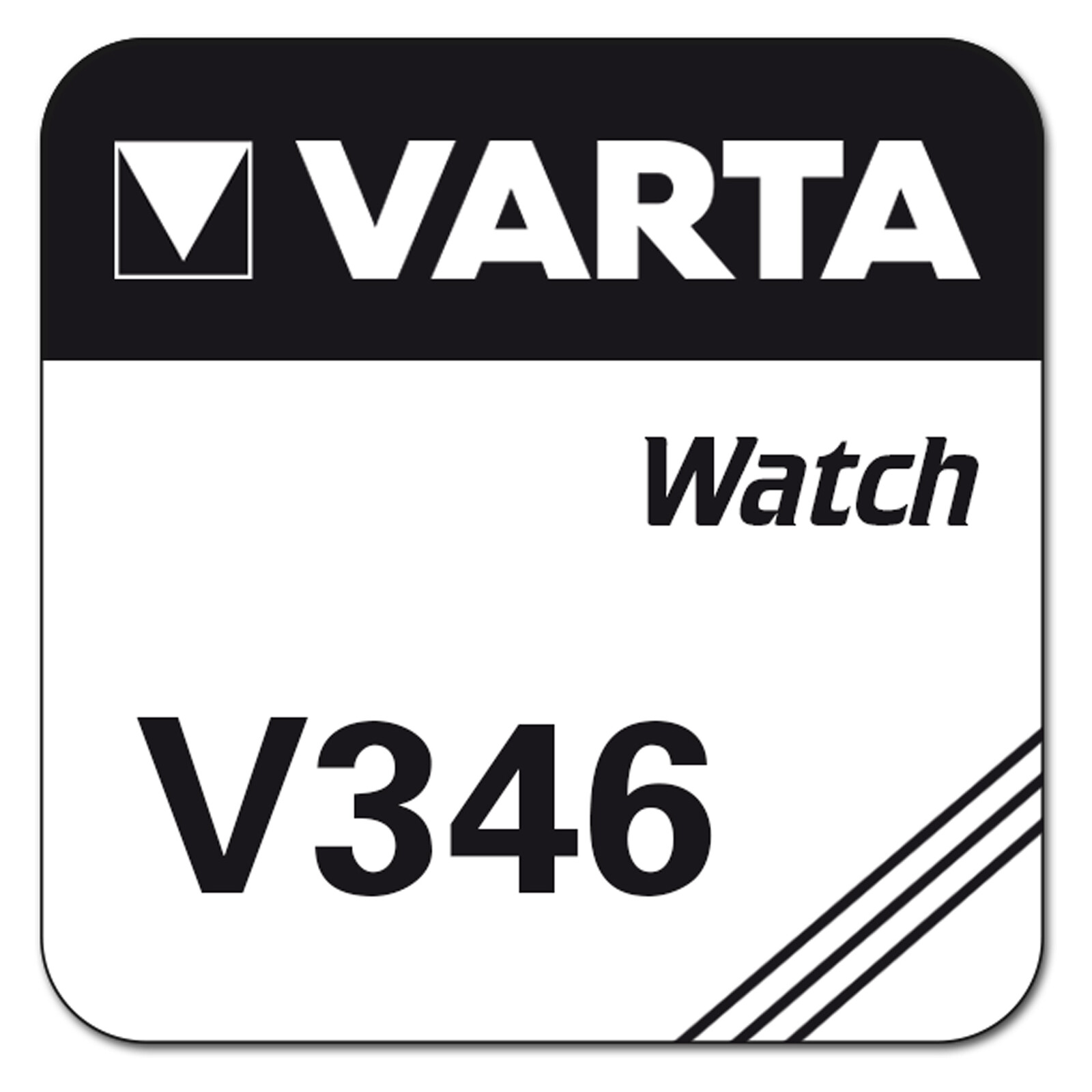 Varta V346 Silver Coin 1,55V