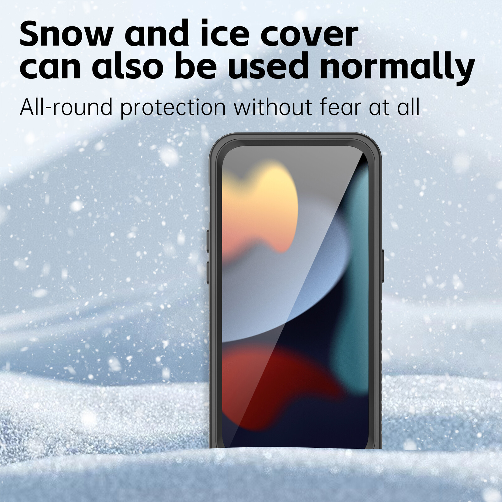 felixx IP68 Waterproof case Black - Apple iPhone 15 Pro