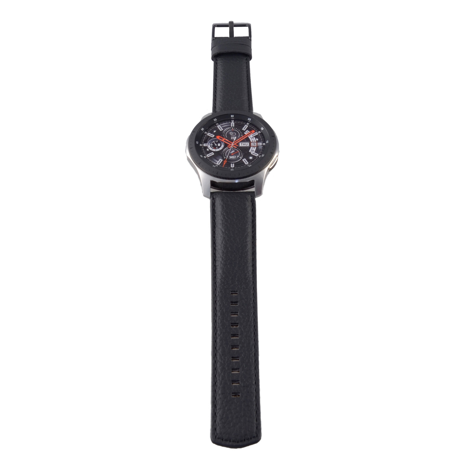 Galeli Band 22mm Echtleder schwarz