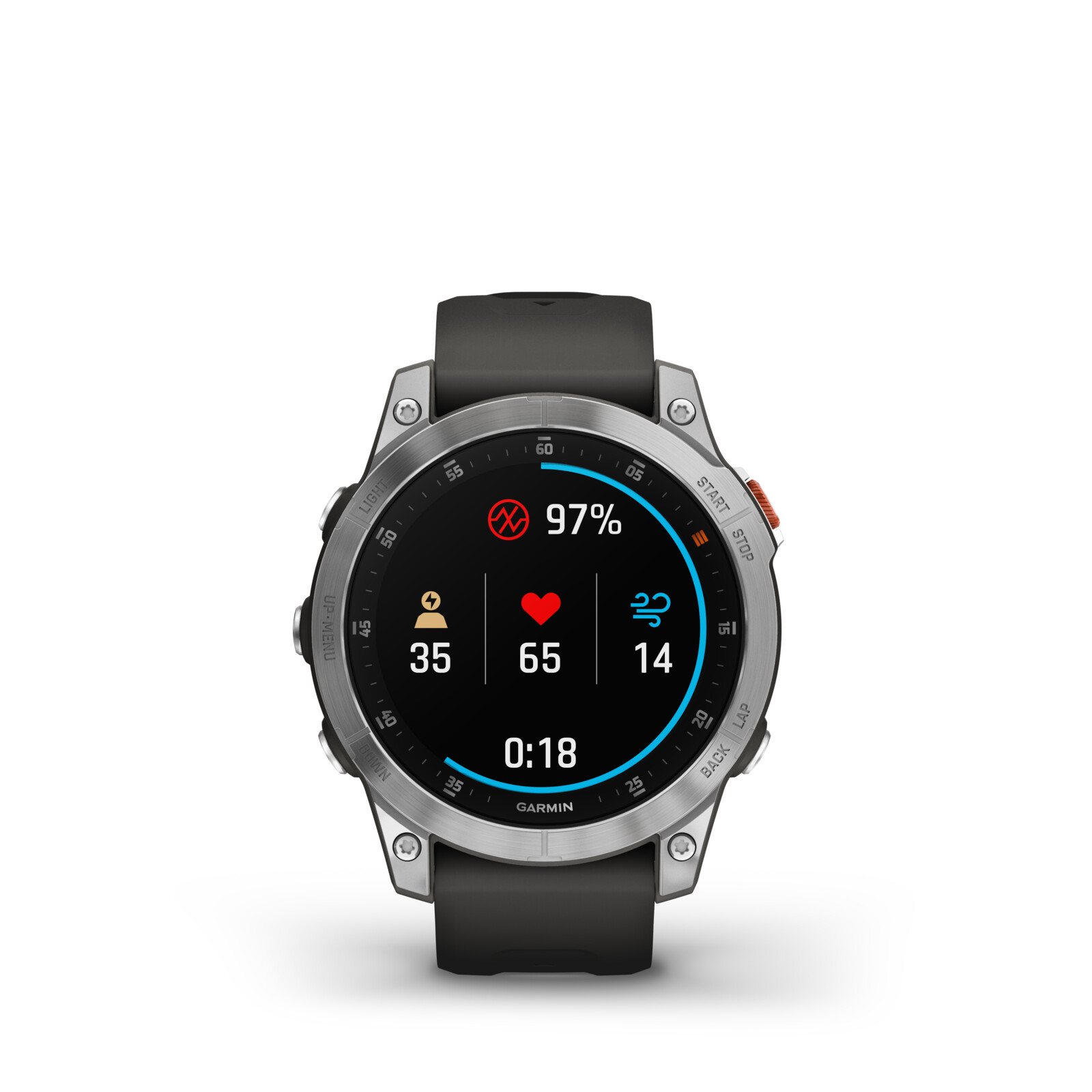Garmin EPIX 2 slate grey/wei&szlig;
