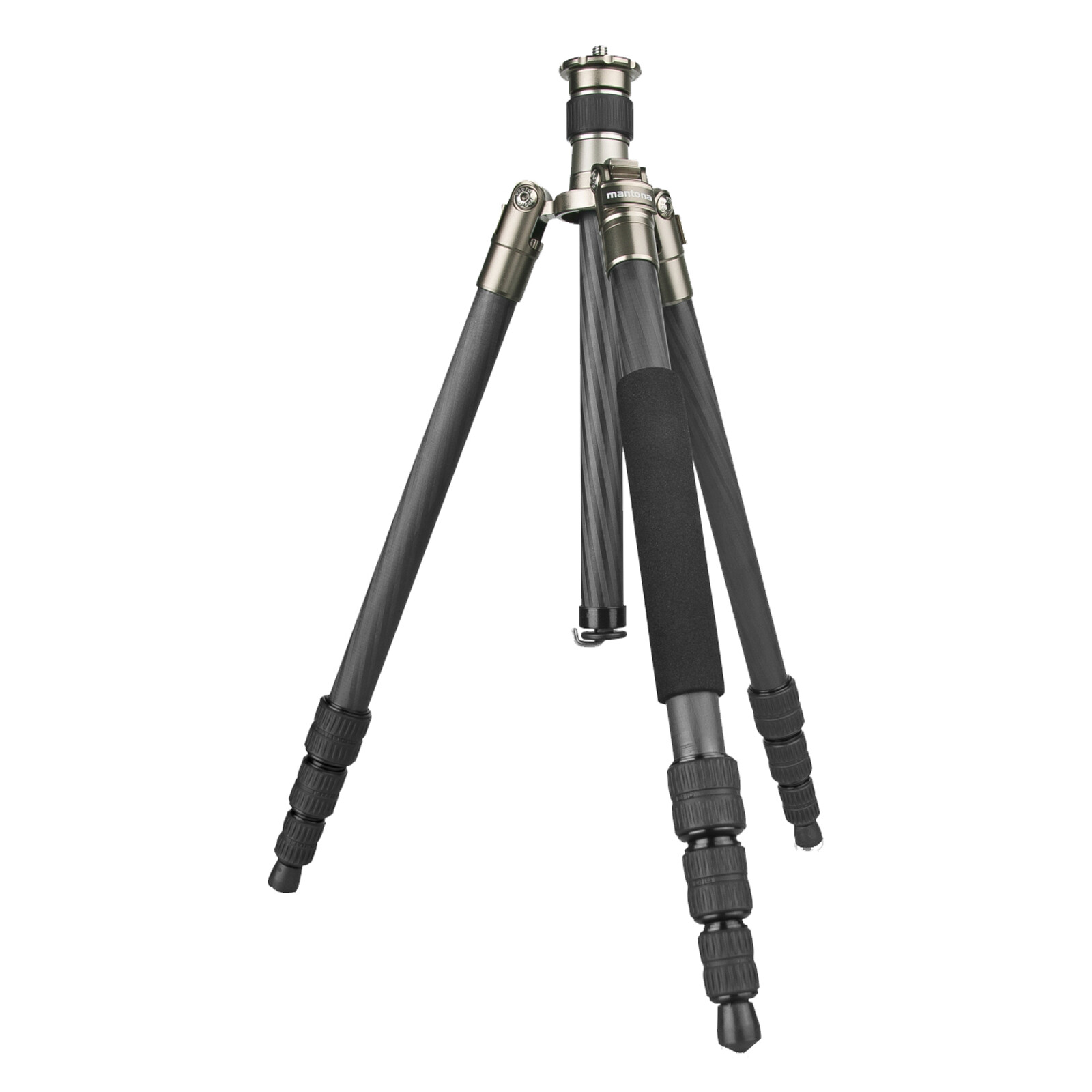 Mantona Titanium Carbon Stativ, 170cm