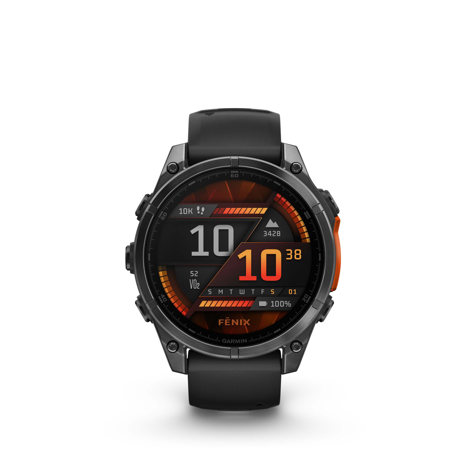 Garmin Fenix 8 47mm schwarz/schiefergrau