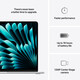 Apple MacBook Air 15 M4/10CPU/10GPU/16GB/256GB SSD silber